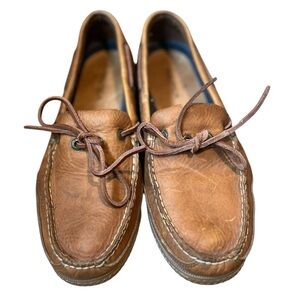 Men's Brown Leather Loafers